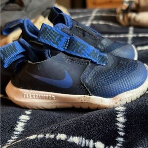 Nike Kids Flex Runner Navy Sneakers